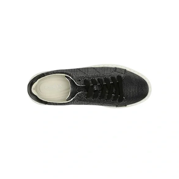 Lauren Ralph Lauren Angeline Sneaker Black Woven Size 8 NWT - Picture 8 of 11